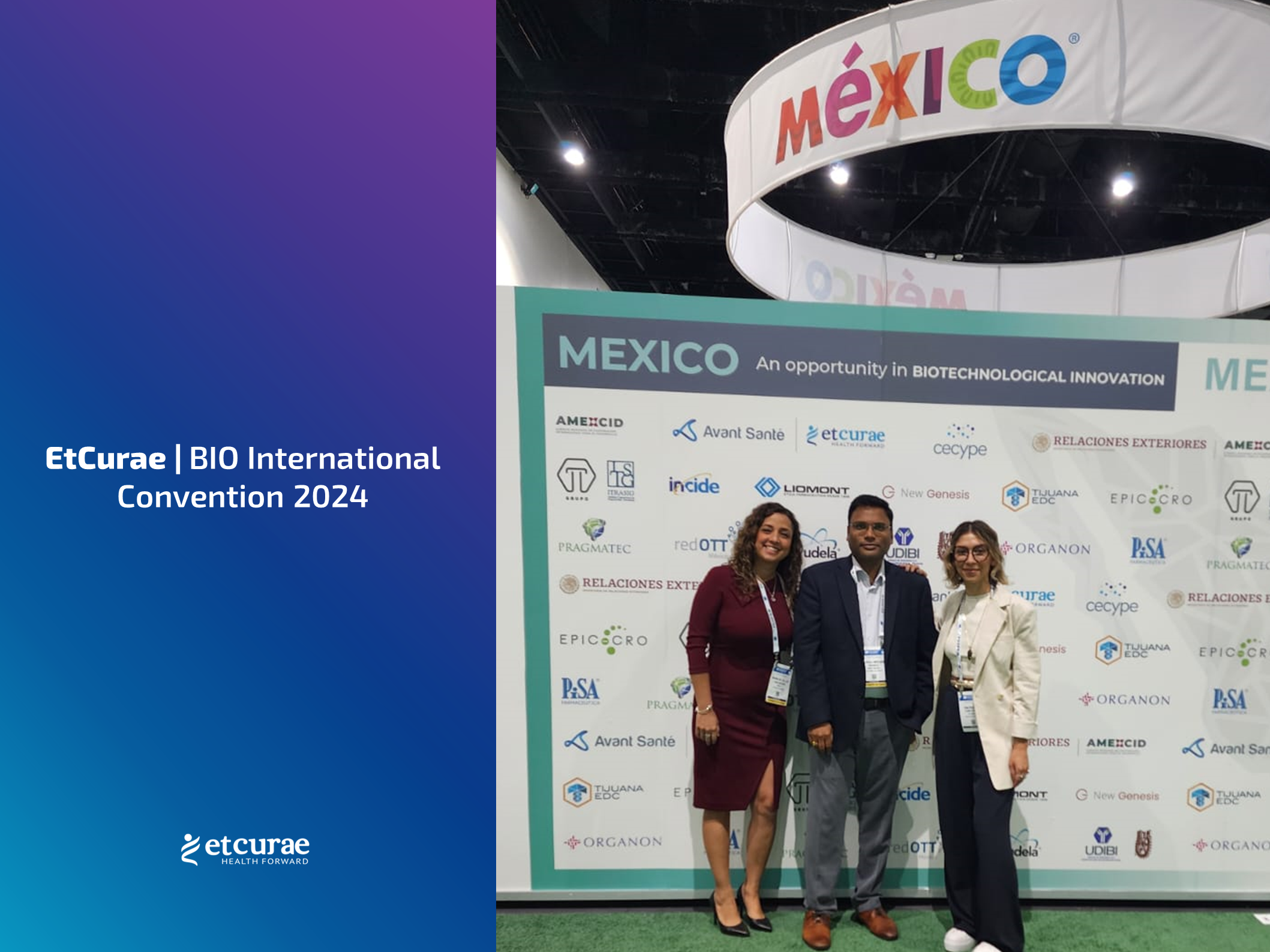 EtCurae destaca en la Bio International Convention 2024 en San Diego